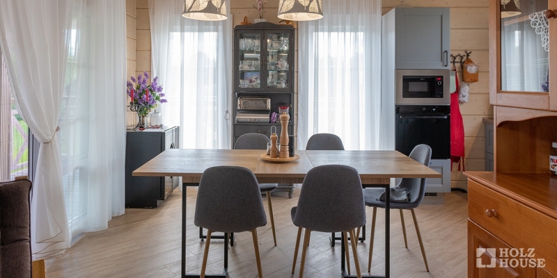 Дом из клееного бруса по проекту \"Прага-мини v.2\" Фото 34